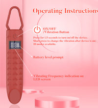 Bullet Vibrator Lcd Display Mini Women Masturbator