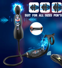 Lord of the Rings Vibrating Penis Ring with Prostate Stimulation